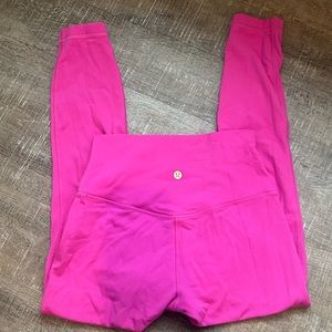 Lululemon Align High-Rise leggings size 6 25” inseam Sonic Pink
